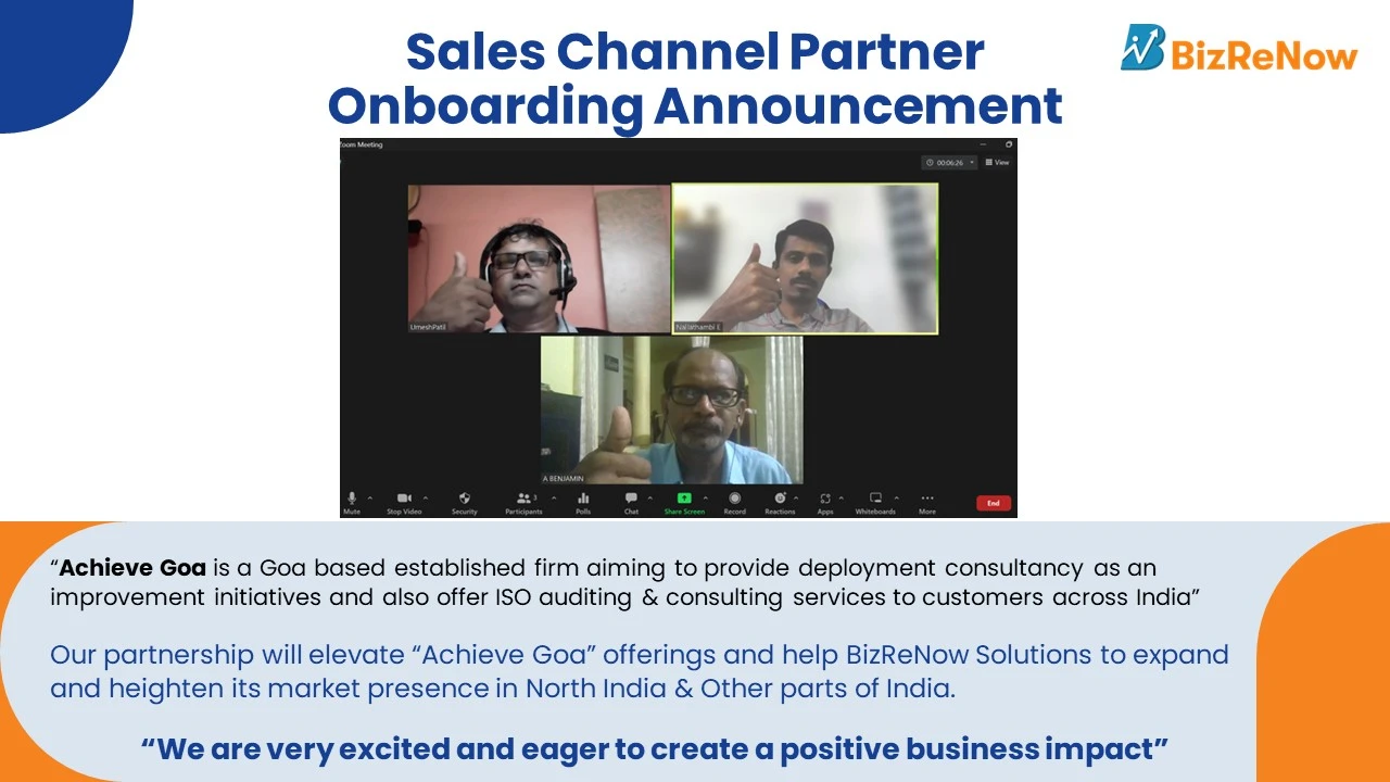 Sales Channel Partnership - QMS Software